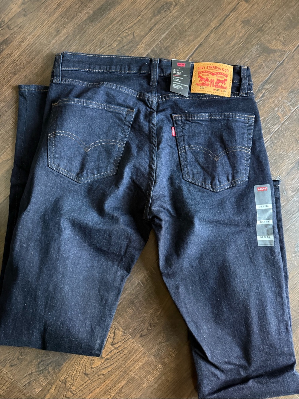 Levi's Slim Straight Dark Indigo Men's Jeans